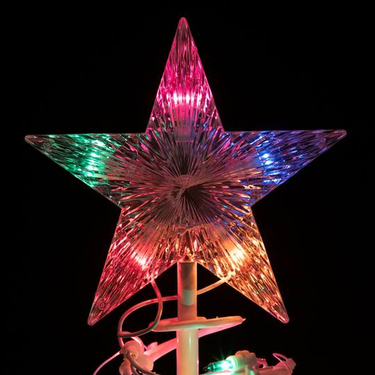 3ft., 4ft., & 6ft. Pre-Lit Spiral Artificial Christmas Tree Set